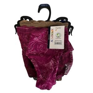 Joyspun Micro And Lace Hipster Underwear 3 Pack Womens XS 0-2